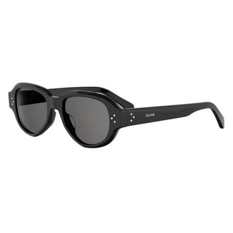 Celine Celine - 3 Dots Zonnebril - unisex - Accessoires - Blauw - Maat: 52 MM Zijde