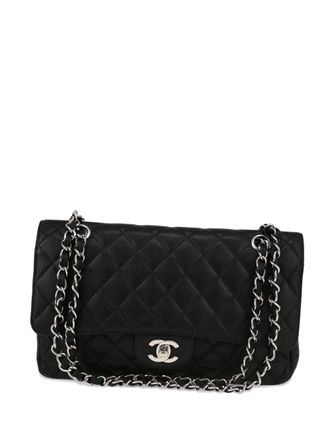 Chanel 2008 Timeless Classic quilted cross-body bag - Zwart