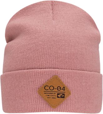 Chillouts Beanie CHILLOUTS Nicki Hat, Damen, rosa, Feinstrick, Kunstfaser, unifarben, M&uuml;tzen Beanie, Hautsympathisch, atmungsaktiv, w&auml;rmend, Doppellagig