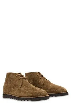 AllSaints Slix Chukka Boot in Tobacco Brown at Nordstrom, Size 11