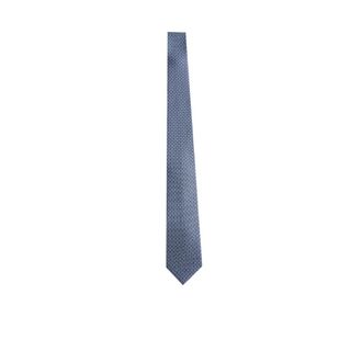 Ferragamo Ties, male, Blue, Size: ONE SIZE Luxury Silk Ties for Men