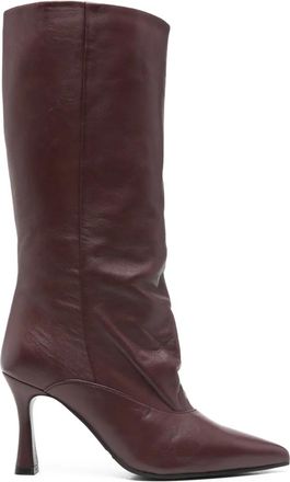 Evaluna 85 mm laarzen met puntige neus - Rood