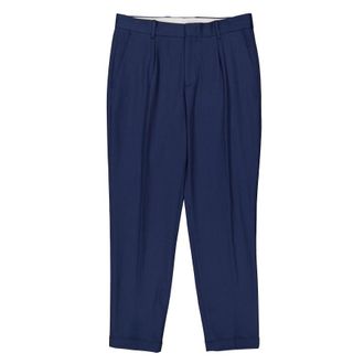 HUGO BOSS C-Perin Cotton Twill Tapered-Fit Trousers, Brand Size 54 (Waist Size 38)