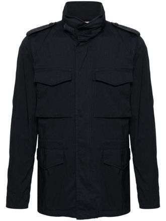 Aspesi Mini Field jack met rits - Blauw