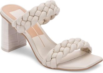 Dolce Vita Paily Braided Sandal in Ivory at Nordstrom Rack, Size 11
