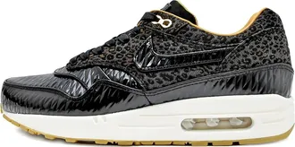 Nike Sneakers Air Max 1 FB Woven/ White/Metallic Gold - Nero