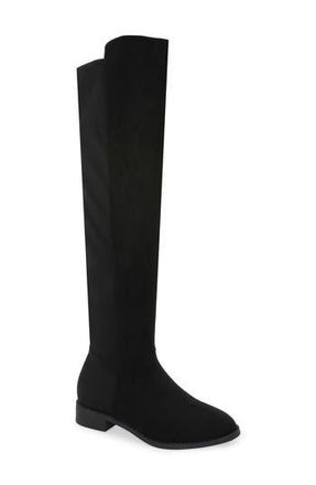 Berness Astrid Over the Knee Boot in Astrid-Black/suede at Nordstrom Rack, Size 5.5