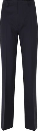 Seventy Blue Straight-Leg Tailored Wool-Blend Formal Pants