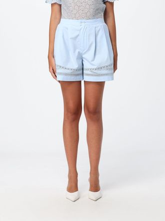 Ermanno Scervino Pantaloncini in cotone con inserti in pizzo