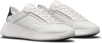 Wolf & Shepherd Toro Classic Sneaker in White Navy /White at Nordstrom, Size 10.5