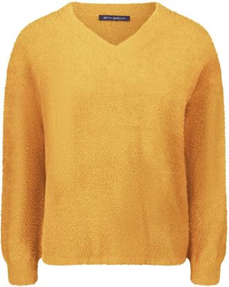 Betty Barclay Truien & Vesten, Dames, Geel, XL, V-hals Truien