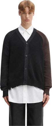 Maison Margiela Cardigans - Heren - Vesten - Zwart - XL - Truien & Vesten