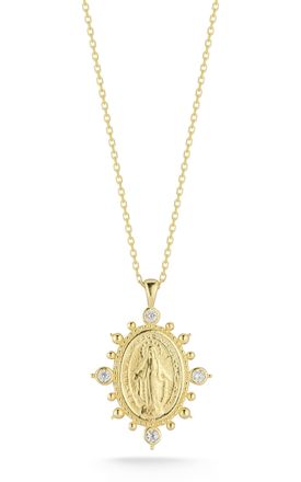 Glaze Jewelry Sterling Silver Mary Necklace