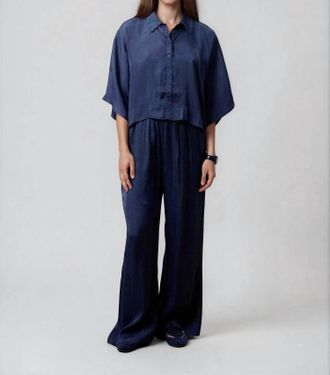 FRNCH Womens Ecume Trousers In Blue