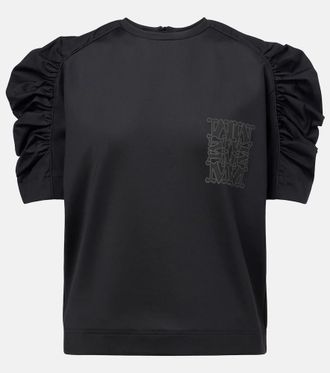 Max Mara Mantide logo jersey T-shirt