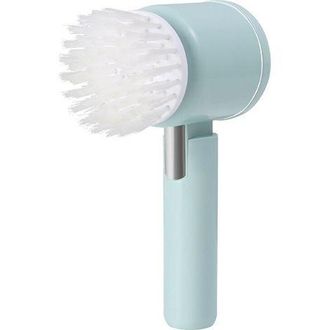 OEM Cepillo El&eacute;ctrico De Limpieza Para El Hogar, 3 Cabezales, Recargable Por Usb, Resistente Al Agua Ipx7, Plegable, Silencioso, Blanco