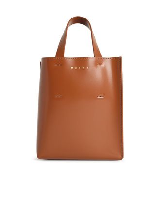 Marni Museo Brown Lear Bag