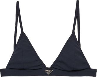 Prada Top bikini a coste - Blu