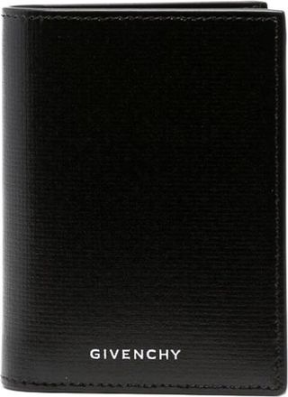 Givenchy Logo-Print Leather Wallet