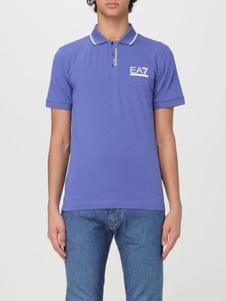 Emporio Armani Polo EA7 in jersey con logo
