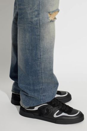 Dolce & Gabbana Portofino Sports Shoes, Mens, Black