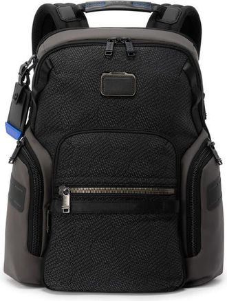 Tumi Alpha Bravo Navigation Backpack in Black Geometric at Nordstrom