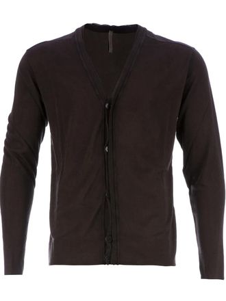 Aimo Richly fine knit cardigan - Brown