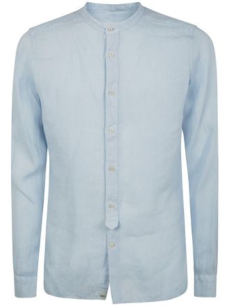 Tintoria Mattei Guru Neck Linen Shirt