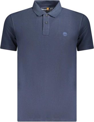 Timberland Polo met korte mouwen - Heren - Polos - Blauw - S - Katoen - Tops