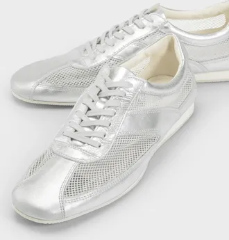 Vagabond Womens Vagabond Hillary 5725-165-79 Sneaker Silver Lifestyle Shoes HAWK932