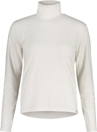 Maloja AlverstoneM. Longsleeve f&uuml;r Damen | wei&szlig;/grau