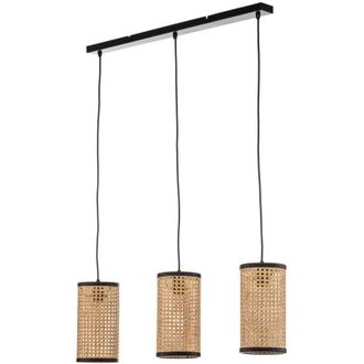 Lindby Ceiling Lightdimmable Yaelle made of Wood for Living Room & Dining Room