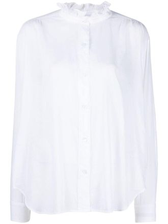 Isabel Marant Gamble frilled shirt - White