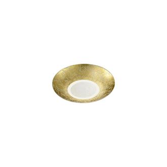 Trio Plafoniera Rotonda Led Diffusore Moderna 12 w Oro 32 cm Chiros gd