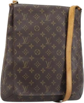 Louis Vuitton Pre-owned Cross Body Bag - Dames - Pre-owned - Bruin - Maat: ONE Size Leer