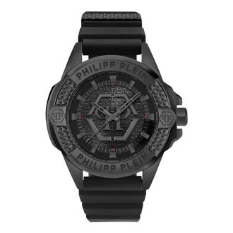 Philipp Plein Accessoires, Heren, Zwart, ONE Size, Majesty Horloge