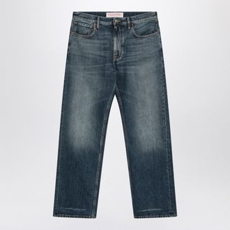 Valentino Blue Washed Denim Jeans