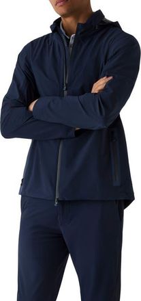 Greyson Chenoa Water Resistant Hooded Jacket in Maltese Blue at Nordstrom, Size Xx-Large