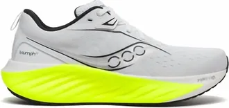 Saucony Mens Triumph 22 Running Shoes In White Citron