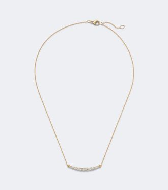David Yurman Collar Petite Pav&eacute; de oro de 18 ct con diamantes