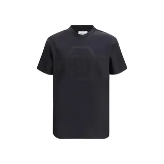 Philipp Plein Black Cotton Mens T-Shirt