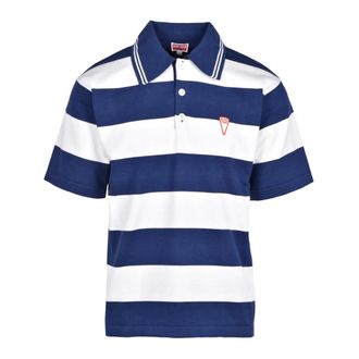 Kenzo Heren, Tops, Blauw, Maat: S Katoen