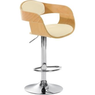 Clp Taburete De Bar Kingston Natural/crema