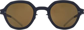 Mykita Occhiali da sole Maureen tondi - Nero