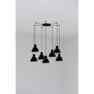 Faro Barcelona Venice 7l Colgante Negra
