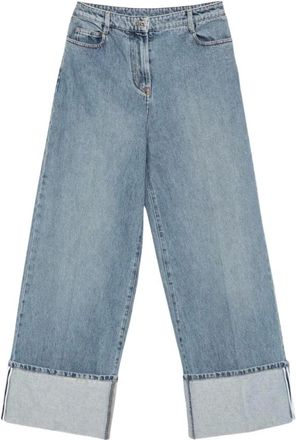 N&deg;21 Jeans, Dames, Blauw, W26, Katoen, Loose Fit Jeans