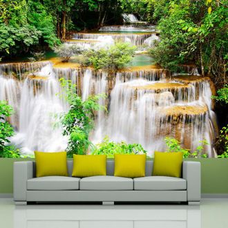 Artgeist Fotomurale - Cascata tailandese - 300x210