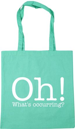 HippoWarehouse Oh! Whats occurring? Tote Shopping Gym Beach Bag 42cm x38cm, 10 litres