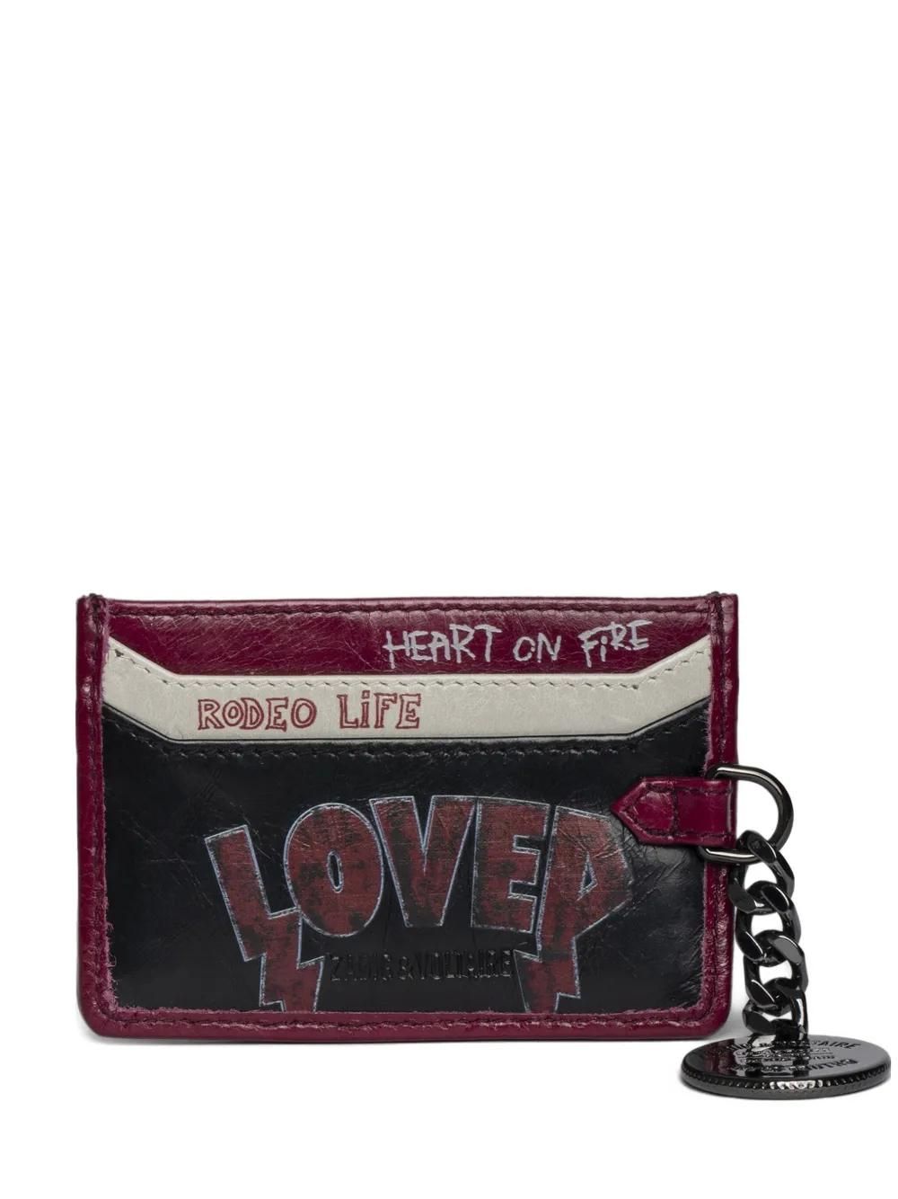 【関税込み】Zv Pass Monogrammed Card Case - Zadig & Voltaire Zadig&Voltaire Zv Pass Monogrammed Card Case from $103.00