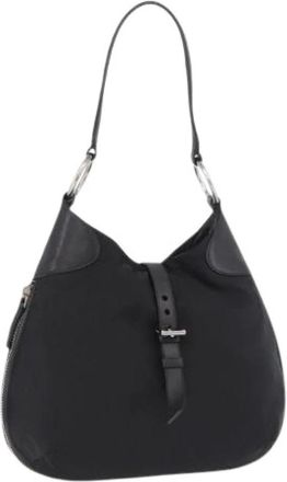 Prada Pre-owned Vintage Schoudertas - Dames - Vintage Schoudertas - Zwart - ONE Size - Leer - Vintage